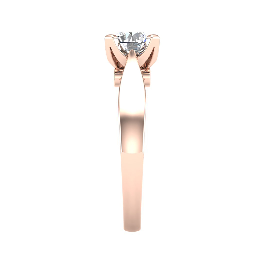 Khloe Solitaire engagement ring